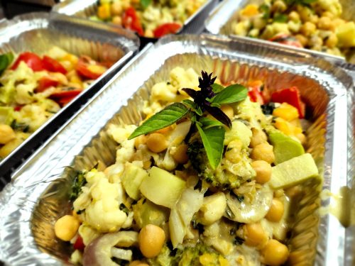 Cari vert aux pois chiches